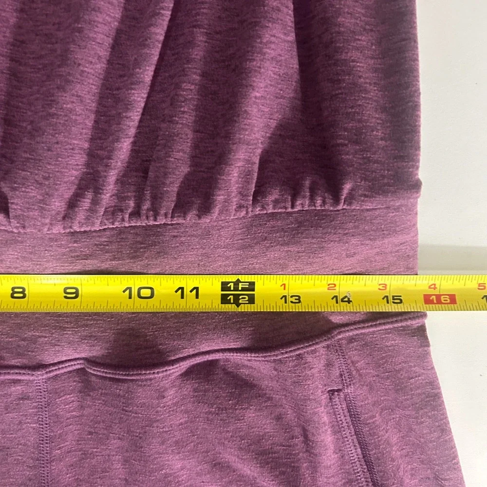 Sweaty Betty London Heathered Plum Racerback Jogger Jumpsuit Wome ns